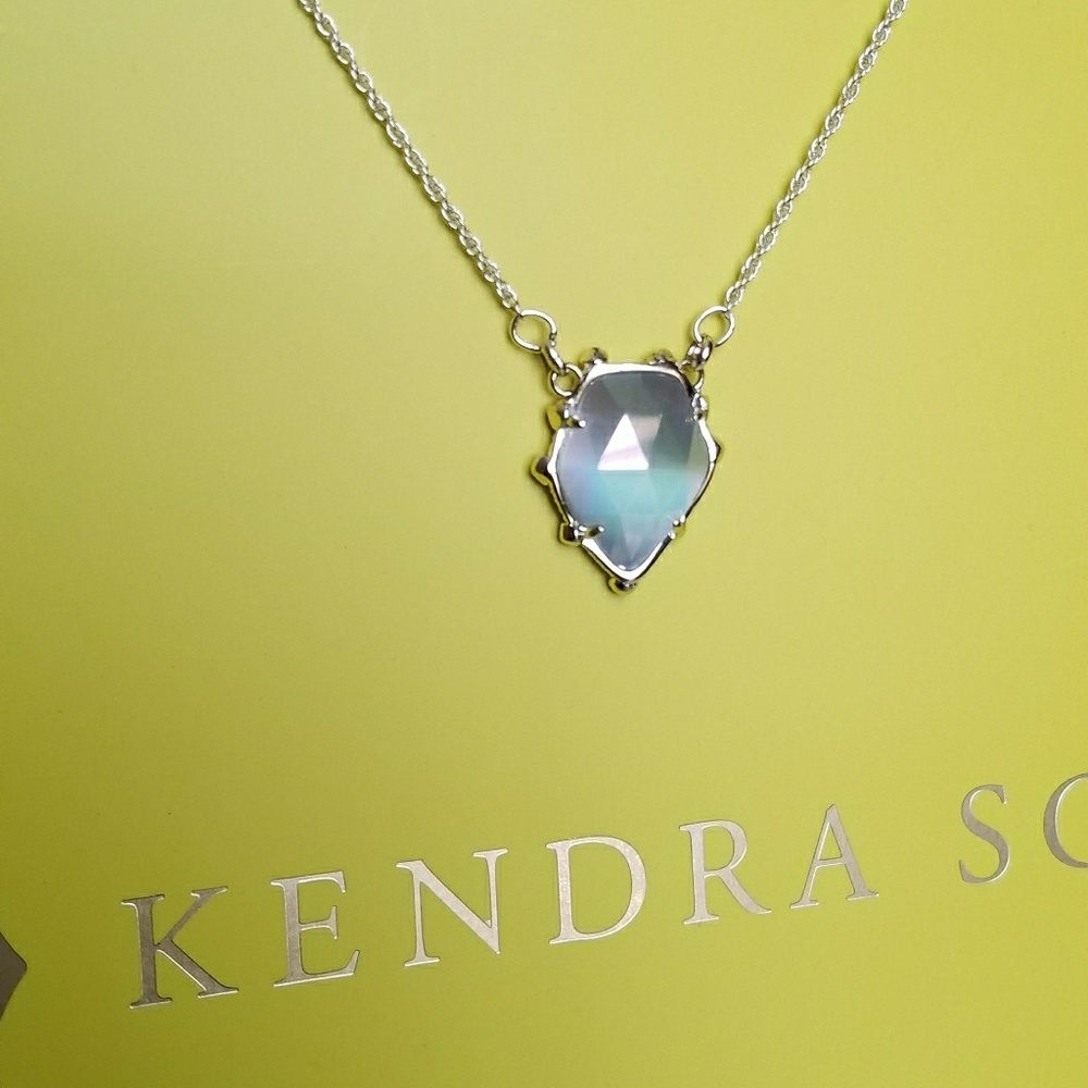 Kendra Scott Custom Iri Slate Necklace